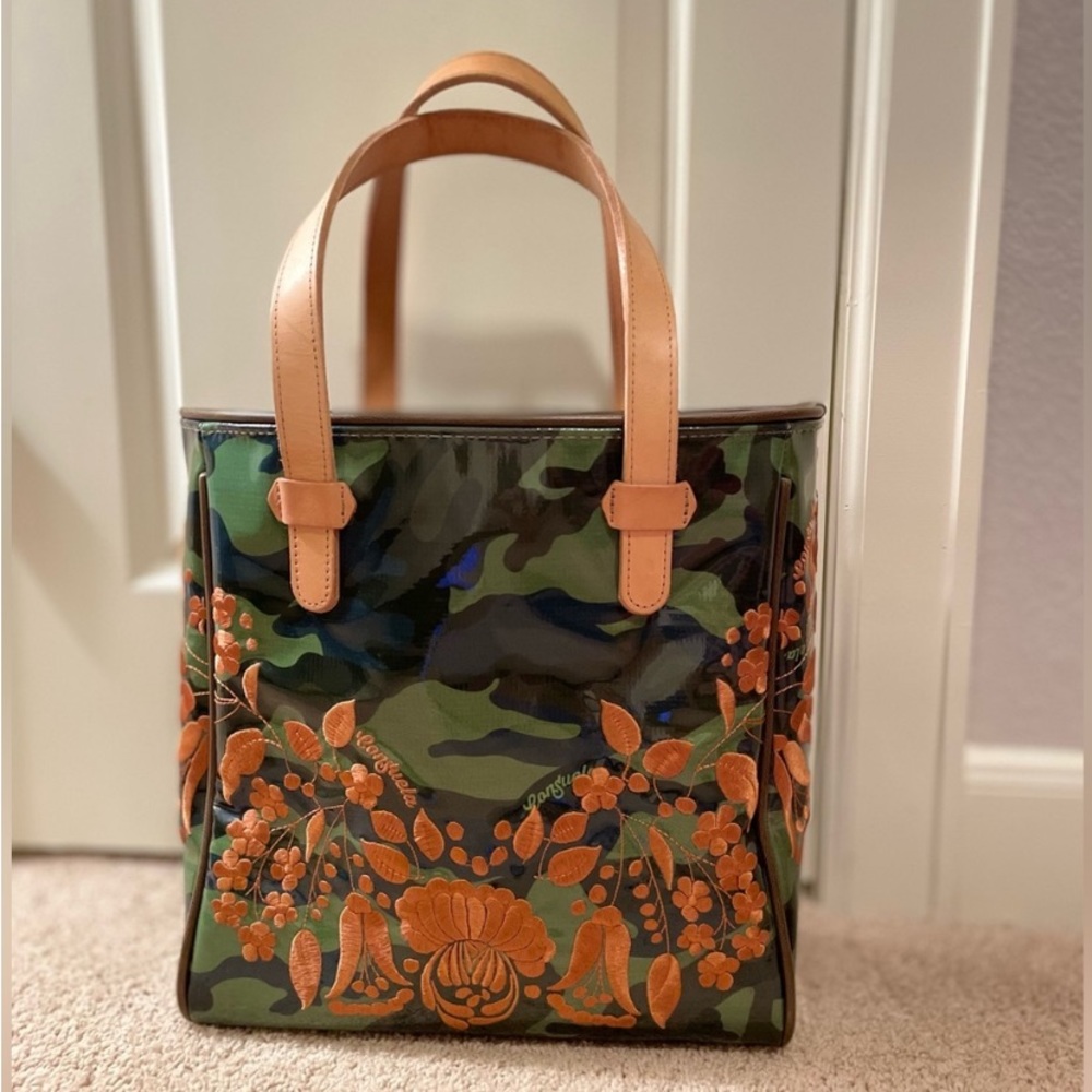 Consuela Camo/Copper Valentina Classic Tote
